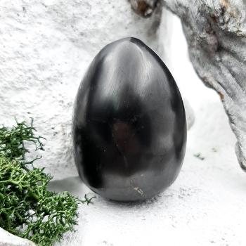 Яйцо полированное 5 см, шунгит