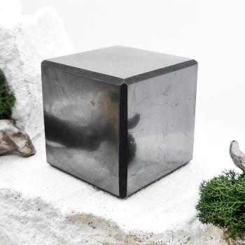 Куб полированный 7 см, шунгит
