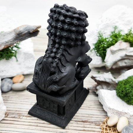 Китайский лев / Собака Фу с ребенком M