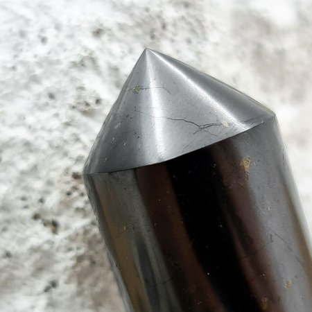 Массажный карандаш-стержень полированный, шунгит