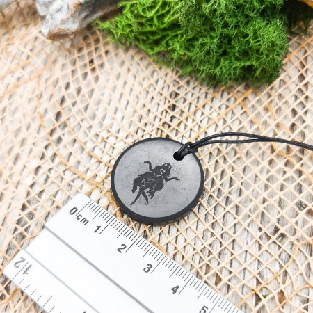 Кулоны "Знаки зодиака. Дева", шунгит