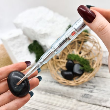 Галтовка полированная S, шунгит