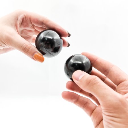 Шары здоровья для кистей рук 4 см, шунгит