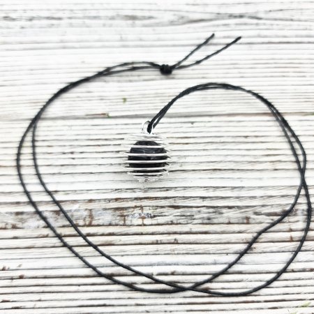 Кулон "Жемчужина" M, шунгит