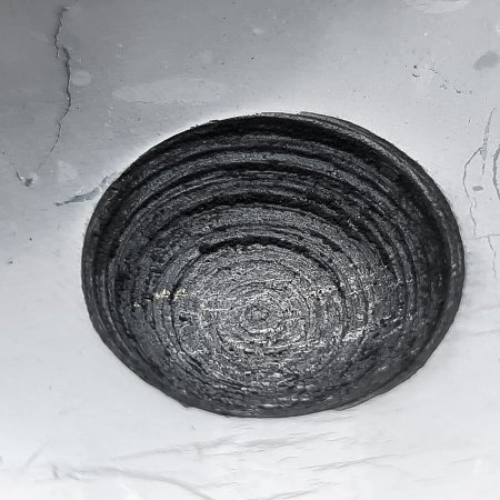 Подставка под 2 шара/яйца декоративная, шунгит