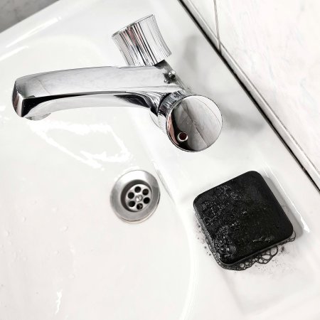 Натуральное шунгитовое мыло ручной работы