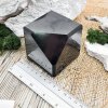 Куб полированный со скошенным краем 7 см, шунгит