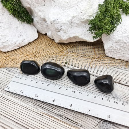 Галтовка полированная S, шунгит