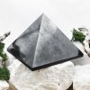 Пирамида полированная 20 см, шунгит