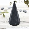 Пирамида восьмигранная шлифованная 5 см, шунгит