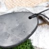 Кулон "Срез", шунгит