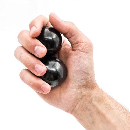 Шары здоровья для кистей рук 4 см, шунгит