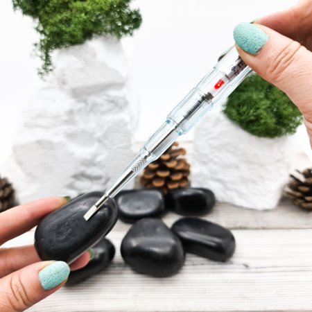 Галтовка полированная L, шунгит