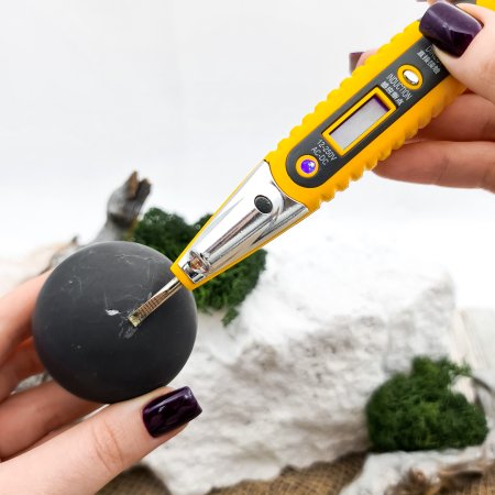 Шар шлифованный 5 см, шунгит