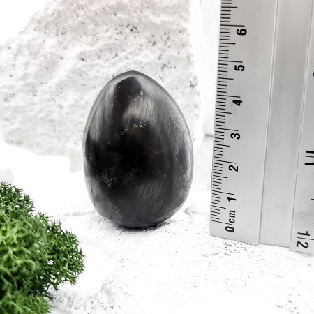 Яйцо полированное 5 см, шунгит