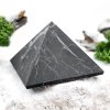 Пирамида шлифованная 7 см, шунгит