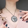 Кулон "Дерево жизни" 5 см, шунгит