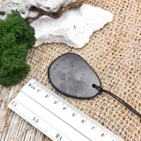 Кулон "Срез", шунгит