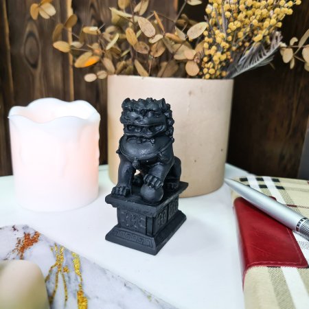 Китайский лев / Собака Фу с шариком M