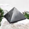 Пирамида полированная 12 см, шунгит