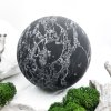 Шар с кварцем 10 см, шунгит