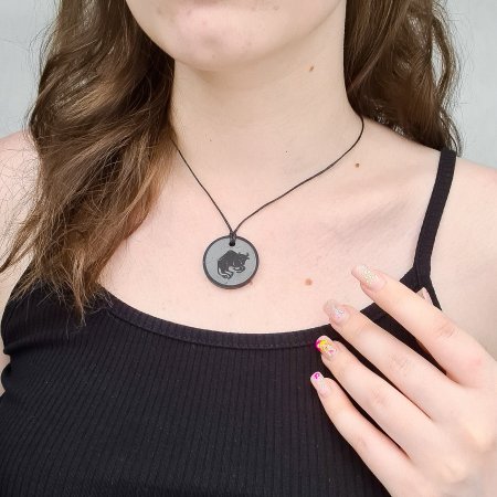 Кулоны "Знаки зодиака. Телец", шунгит