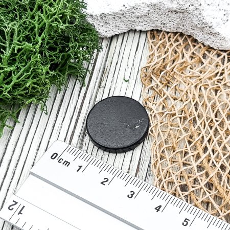 Пластина для техники круглая, шунгит