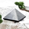 Пирамида полированная 6 см, шунгит