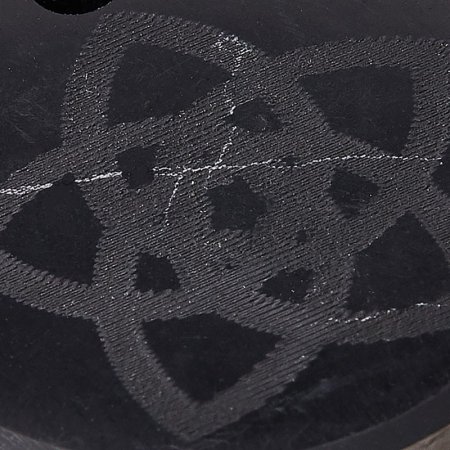 Кулон "Цветок", шунгит