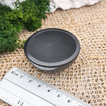 Пиала полированная 5 см, шунгит