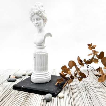 Плитка квадратная шлифованная 10 см, шунгит