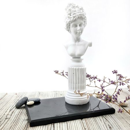 Плитка прямоугольная полированная, шунгит