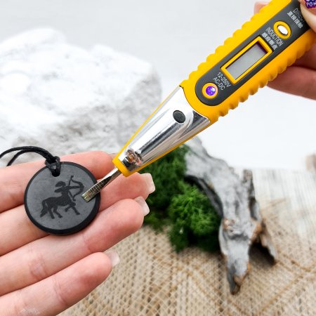 Кулоны "Знаки зодиака. Стрелец", шунгит