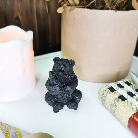 Медведь с рыбой S